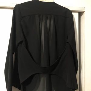 Women’s blazer with mesh back